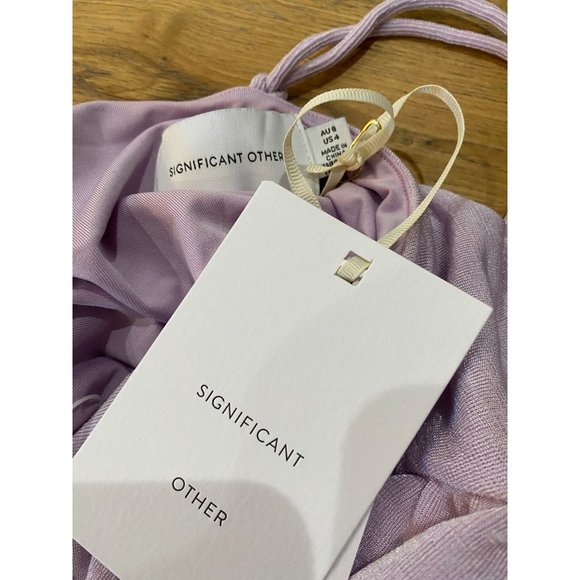 Significant Other Evelyn Dress in Lilac Size US 4 - Picture 12 of 12